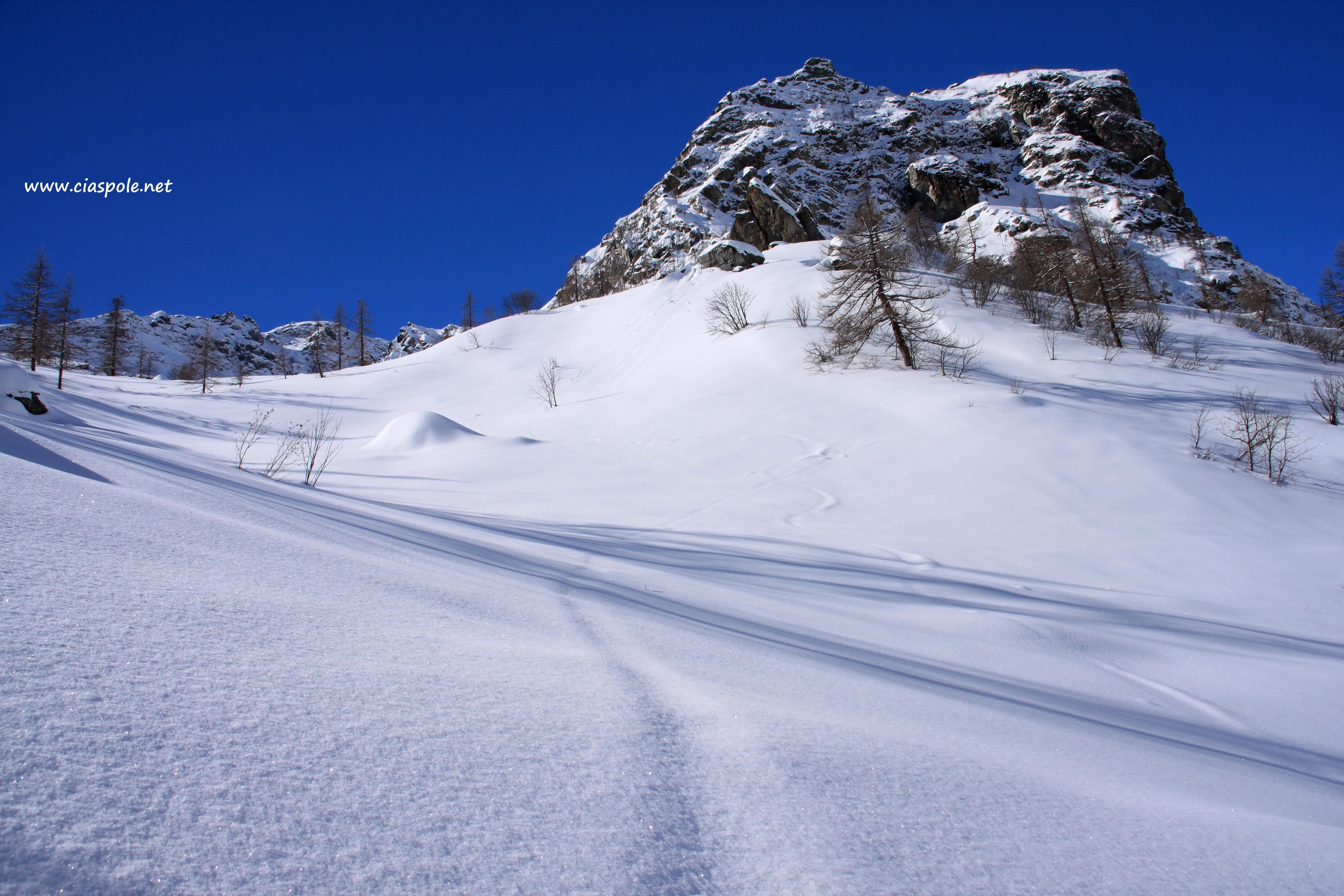 Tra le nevi della Rocca di Tovo
